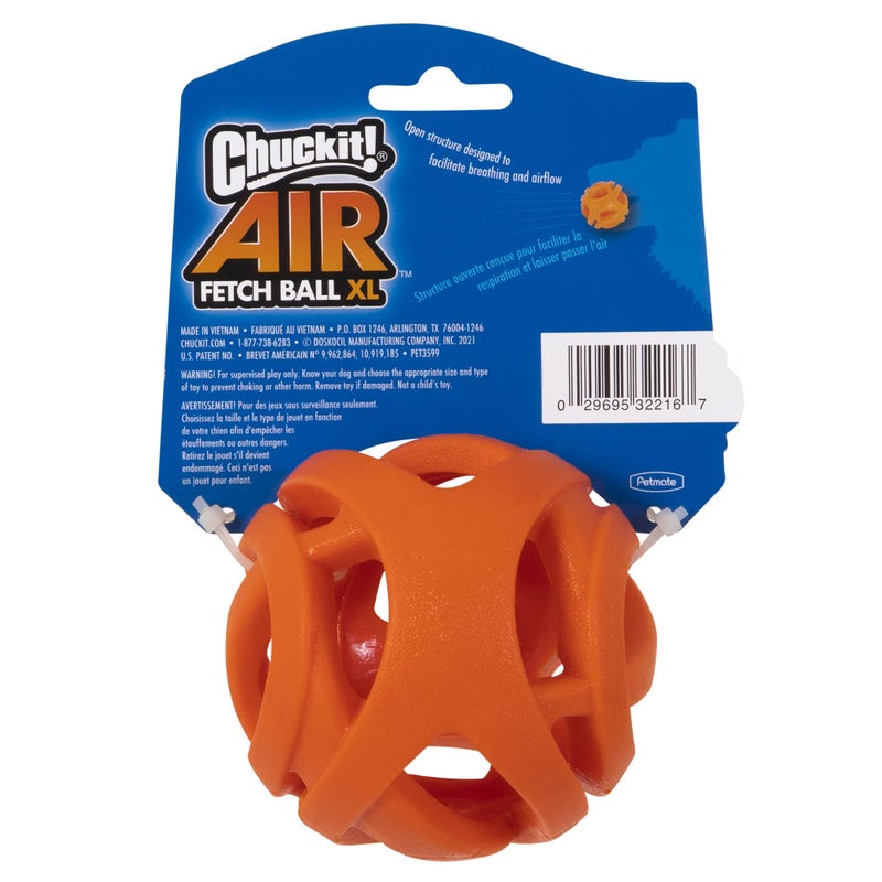 Chuckit! Air Fetch Ball Dog Toy, Extra Large (3.5 Inch Diameter), for dogs over 100 lbs - Image 2